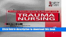 Read Instructor s Resource Manual for Trauma Nursing, 1e Ebook Free