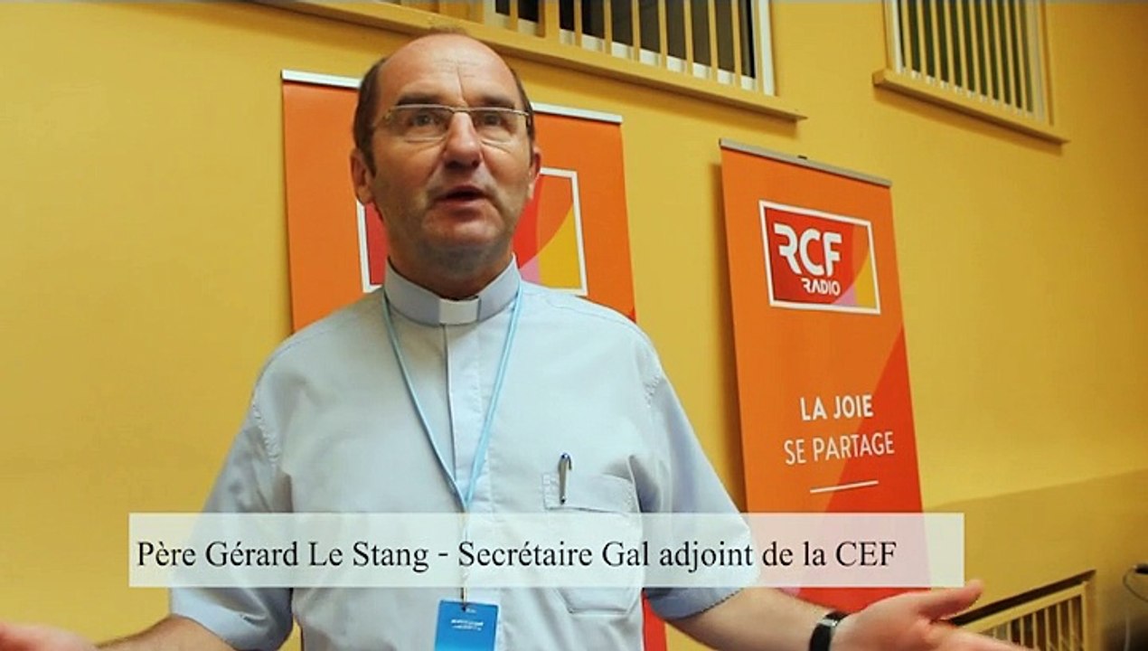 Père Gérard Le Stang - Secrétaire Général adjoint de la CEF