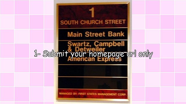 Using Directory Submissions To Build Inbound Links