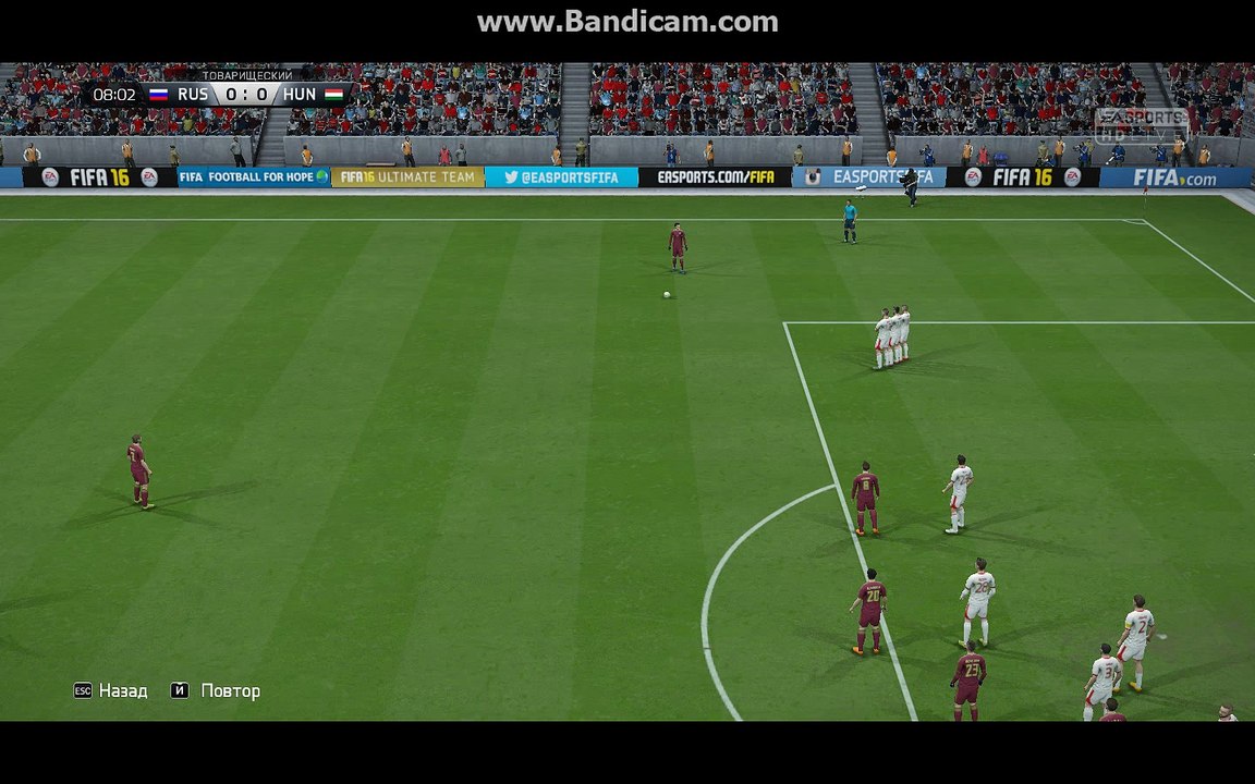 [Карьера FIFA 16] Malozyomov гол vs Венгрия