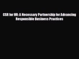 Free [PDF] Downlaod CSR for HR: A Necessary Partnership for Advancing Responsible Business