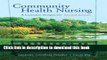 [PDF] Community Health Nursing: A Canadian Perspective (2nd Edition) [Download] Online