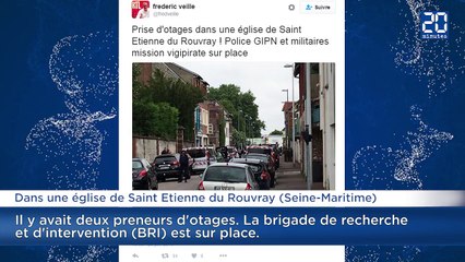 Prise d'otages dans une église de Seine-Maritime