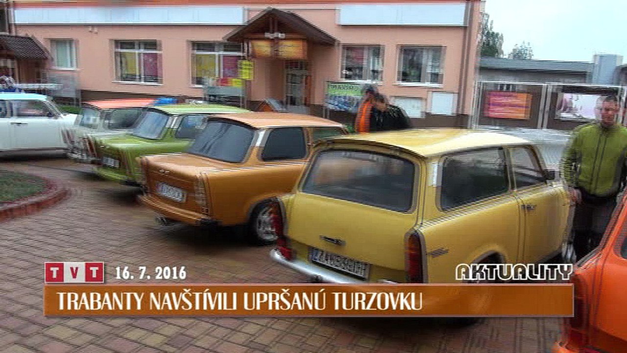 Trabanty navštívili upršanú Turzovku