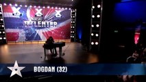 World most amazing Piano player  - Bogdan Alin Ota - Harald s Dream - Norske Talenter 2011