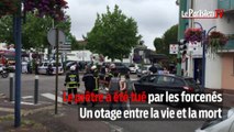 Prise d'otages en Seine-Maritime : le prêtre tué et deux suspects abattus