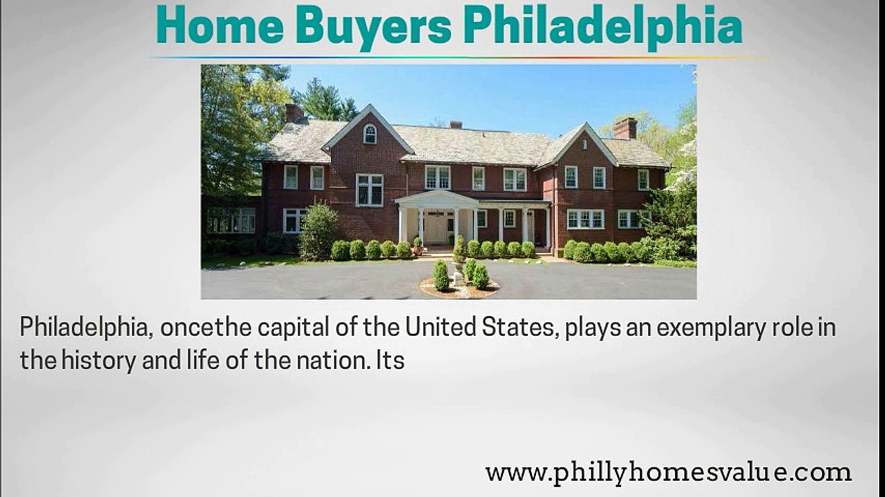 Home buyers Philadelphia – Philly Homes Value