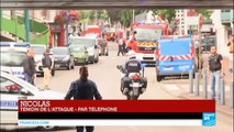 Un témoin de la tuerie dans l'église de Saint-Étienne-du-Rouvray