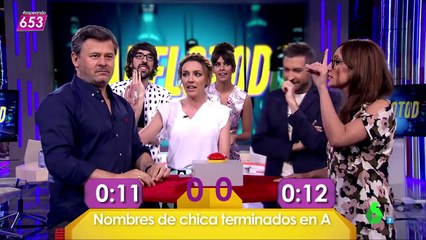 ¿Qué habrá dicho Miki Nadal en el juego de la semana para hacer reír así a Ana Morgade?