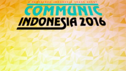 Communic Indonesia 2016 - IT Strategies of CDN Solutions Group