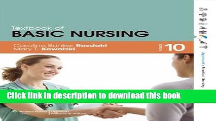 [PDF] Textbook of Basic Nursing [Download] Online