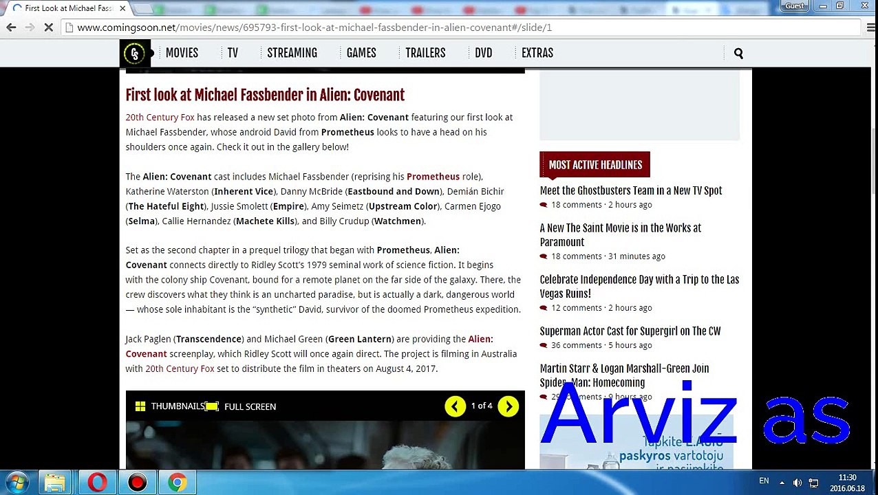 Alien  Covenant 2017 (Prometheus 2) News   Ridley Scott