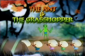 The Ant & The Grasshopper !! Funny Animated English Stories !! Kids Collection