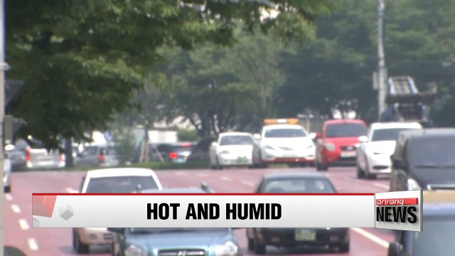 Another hot and humid afternoon for Korea with Monsoon expected to be back on tomorrow