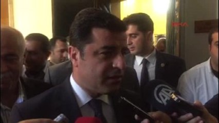 Demirtaş'tan 'Yeni Anayasa' Açıklaması