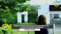 In 60 Seconds: Verizon Buys Yahoo's Internet Business for $4.8 Billion