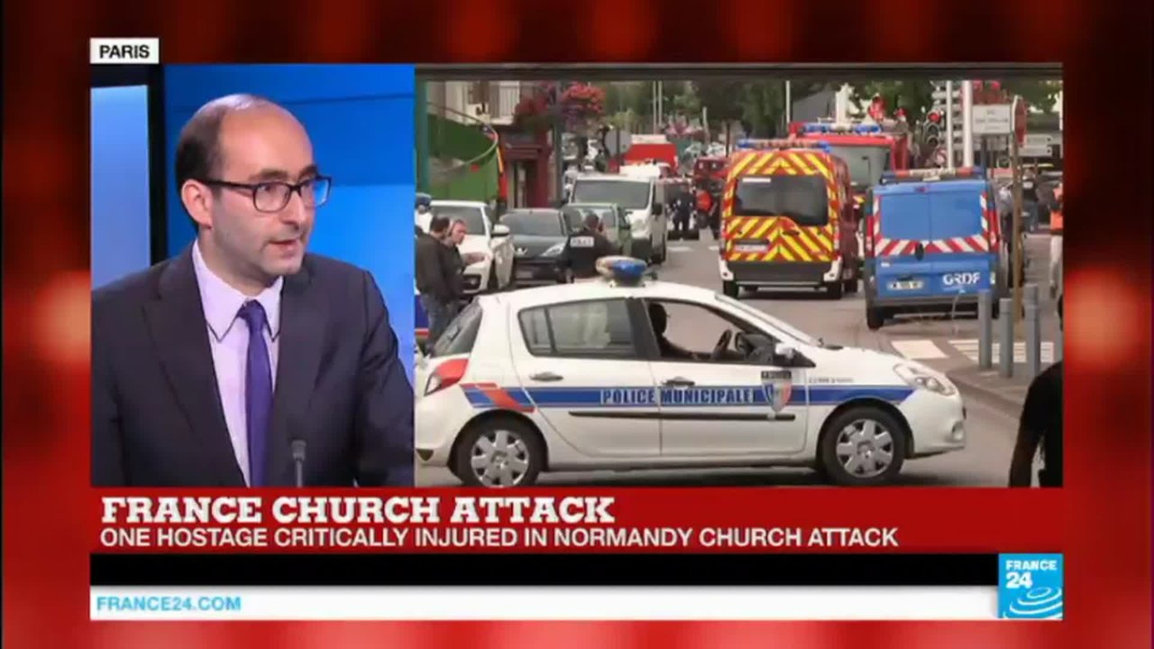 France church attack: "it looks like an attack on infidels, a hallmark of ISIS"