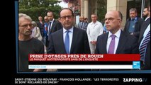 Saint-Etienne-du-Rouvray - François Hollande : 