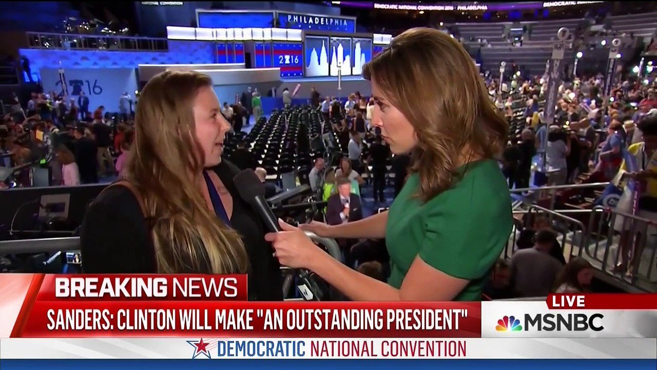 Bernie delegate Ashley Andreas
