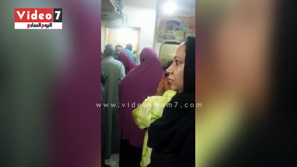 نرصد معاناة أصحاب المعاشات فى مكتب بريد الفشن