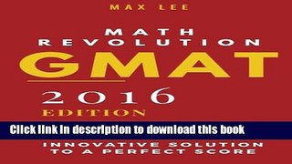 Read Math Revolution GMAT Ebook Free