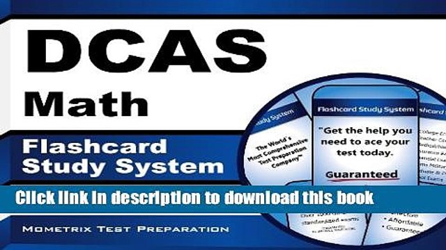 Read DCAS Math Flashcard Study System: DCAS Test Practice Questions Exam Review for the Delaware