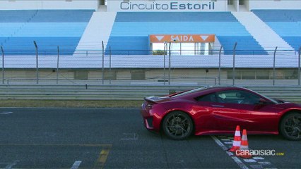 Le 0 à 100 km en Honda NSX