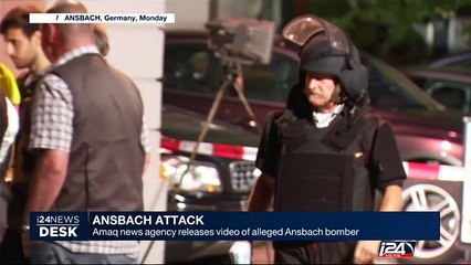 Amaq news agency releases video of alleged Ansbach bomber