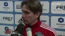 Les Herbiers vs Amiens (2-2) : Interview de Franck Rizzetto