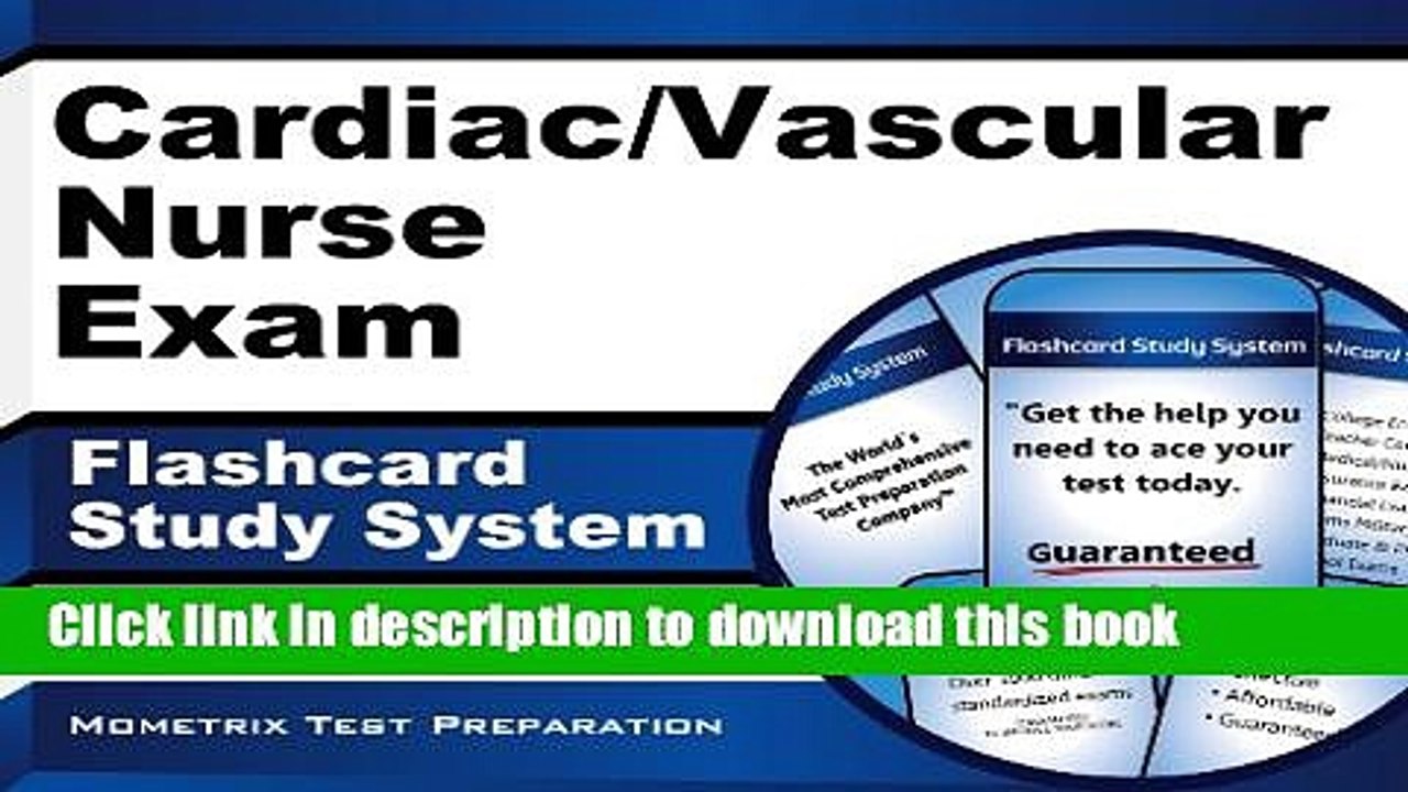 Read Cardiac/Vascular Nurse Exam Flashcard Study System: Cardiac/Vascular Nurse Test Practice