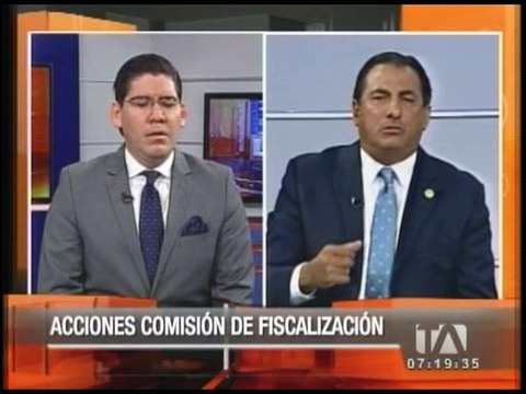 Entrevista a Diego Salgado sobre las acciones de la Comisión de Fiscalización