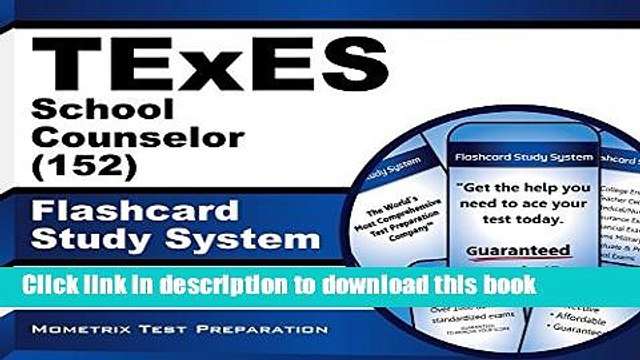 Read TExES School Counselor (152) Flashcard Study System: TExES Test Practice Questions Review