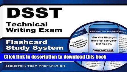 Read DSST Technical Writing Exam Flashcard Study System: DSST Test Practice Questions   Review for