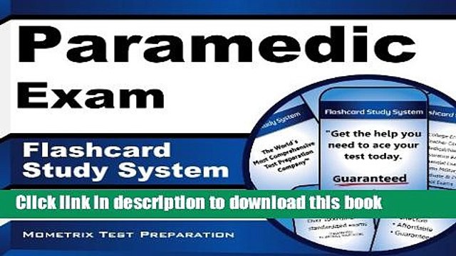 Read Paramedic Exam Flashcard Study System: Paramedic Test Practice Questions Review for the