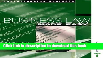 [PDF]  Business Law Made Easy  [Read] Full Ebook