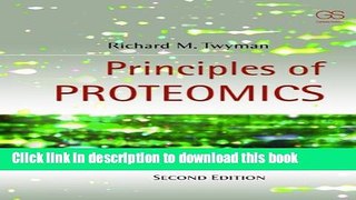 Read Books Principles of Proteomics E-Book Free