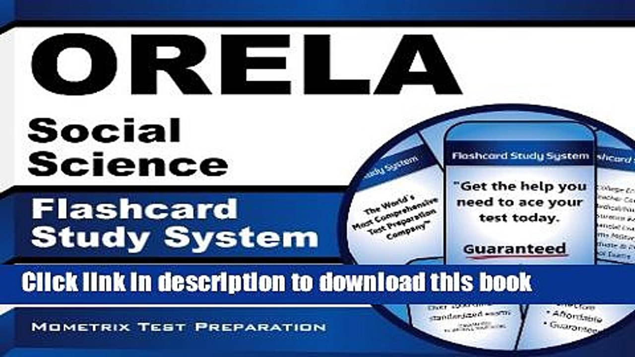 Read ORELA Social Science Flashcard Study System: ORELA Test Practice Questions   Exam Review for