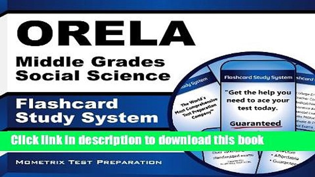 Read ORELA Middle Grades Social Science Flashcard Study System: ORELA Test Practice Questions