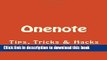 Read Books Onenote: Tips, Tricks   Hacks (Onenote user manuel, OneNote app, OneNote software,