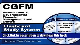 Read CGFM Examination 3: Governmental Financial Management and Control Flashcard Study System: