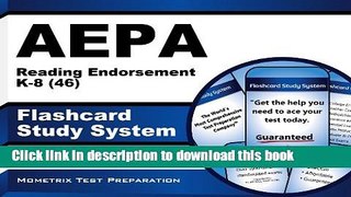 Read AEPA Reading Endorsement K-8 (46) Flashcard Study System: AEPA Test Practice Questions   Exam