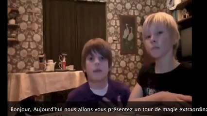 Des enfants s'essayent à la magie... et cela vire au drame !