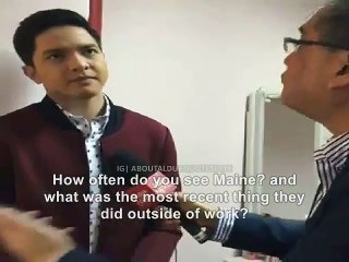 Alden Richards admitted he always try to have a quality time with Maine Off Cam!