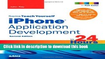 Read Sams Teach Yourself iPhone Application Development in 24 Hours (2nd Edition) Ebook Free