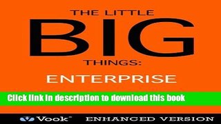 Read Books The Little Big Things: Enterprise PDF Free