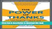 Read The Power of Thanks: How Social Recognition Empowers Employees and Creates a Best Place to