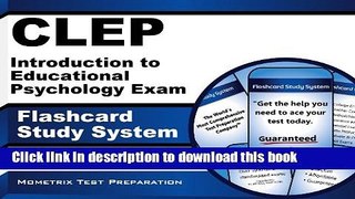 Read CLEP Introduction to Educational Psychology Exam Flashcard Study System: CLEP Test Practice