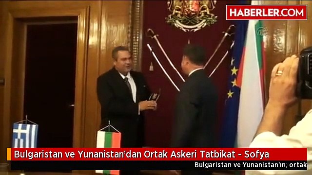 Bulgaristan ve Yunanistan'dan Ortak Askeri Tatbikat - Sofya