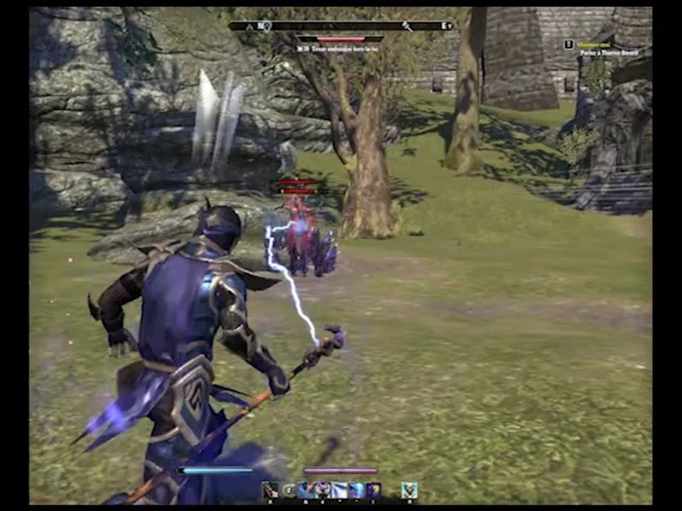 The Elder Scrolls Online - Gameplay - Elfe Noir Sorcier