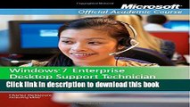 Download Exam 70-685: Windows 7 Enterprise Desktop Support Technician Ebook Free